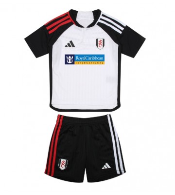 Fulham Primera Equipación Niños 2023-24 Manga Corta (+ Pantalones cortos)